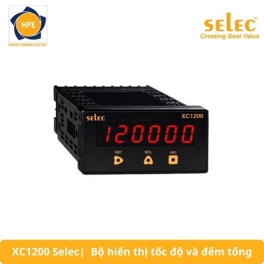 Bộ hiển thị tốc độ và đếm tổng XC1200 Selec