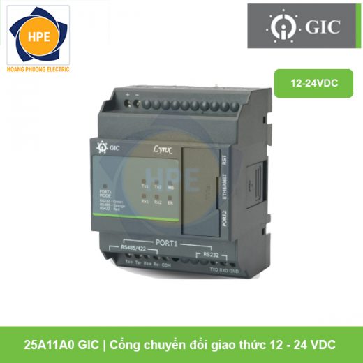 Cổng chuyển đổi giao thức 12-24VDC 25A11A0 GIC