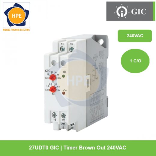 Timer Brown Out 240VAC 27UDT0 GIC Timer Brown Out 240VAC 27UDT0 GIC
