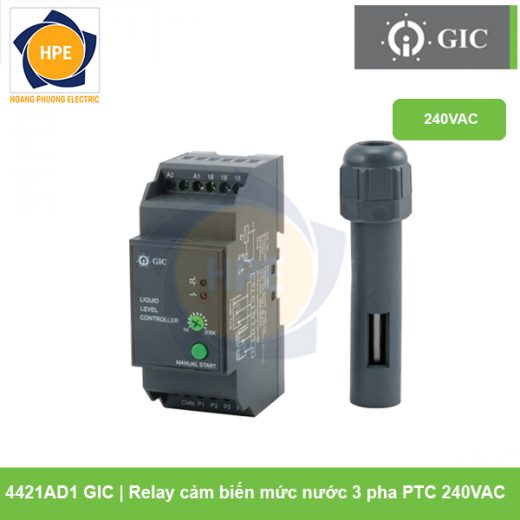 Relay cảm biến mức nước 3 pha PTC 240VAC 4421AD1 GIC