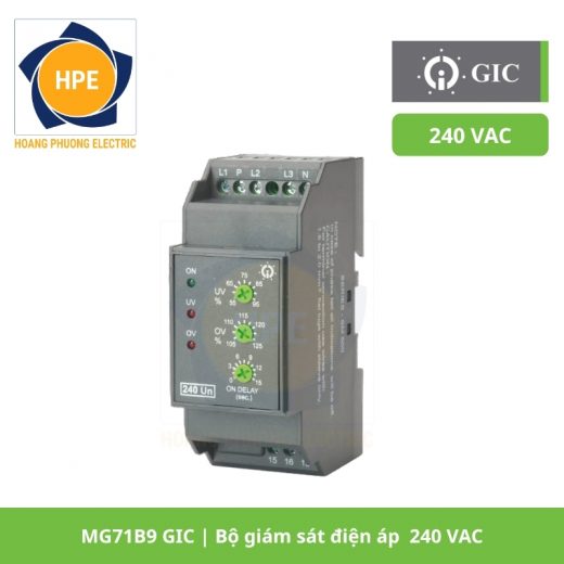 MG71B9 GIC Bộ giám sát điện áp 240 VAC