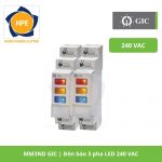 MM3ND GIC Đèn báo 3 pha LED 240 VAC