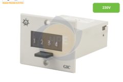 Bộ đếm xung hình chữ nhật 230V NA51B-385 GIC