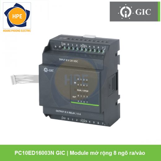 Module mở rộng 8 ngõ ra/vào PC10ED16003N GIC