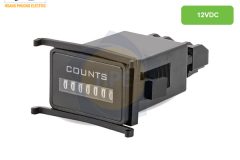 Bộ đếm xung hình chữ nhật 12VDC QD11A GIC