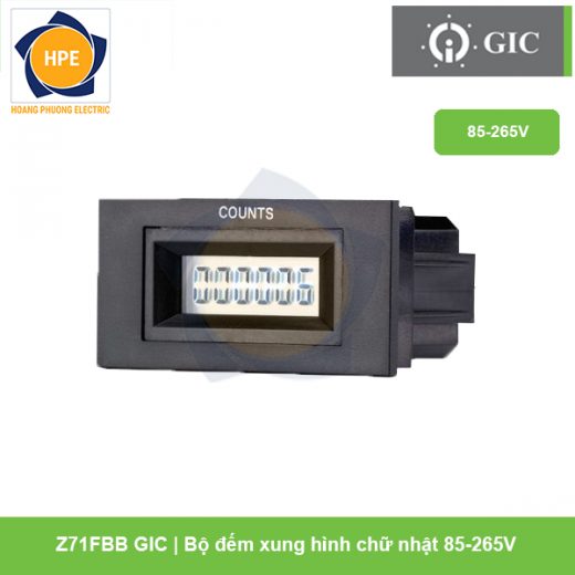 Bộ đếm xung hình chữ nhật 85-265V Z71FBB GIC