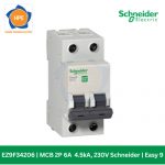 mcb-schneider-ez9f34206-2p-6a-4.5ka-230v