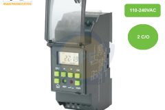 Timer thời gian thực 110-240VAC WT2DCDS GIC