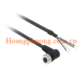 Đầu nối cảm biến XZ M12 4-pin XZCP1241L2 Schneider