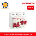 GCB1-63 2P - Aptomat đảo chiều 63A 2P Gechele