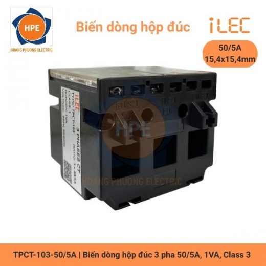 Biến dòng hộp đúc 3 pha TPCT 103 50/5A