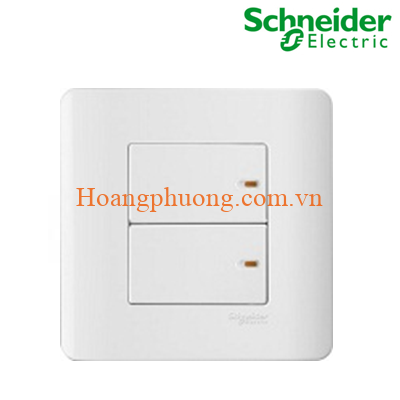 E8432_1_G19-schneider-bo-cong-tac-doi-1-chieu-16a-mau-trang Bộ công tắc đôi 2 chiều Zencelo Schneider