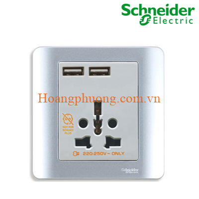 E8442616USB_SA_G19-schneider-bo-o-cam-da-nang-va-sac-usb-doi_400x400 Ổ cắm đa năng và USB đôi E8442616USB_SA_G19 Zencelo Schneider