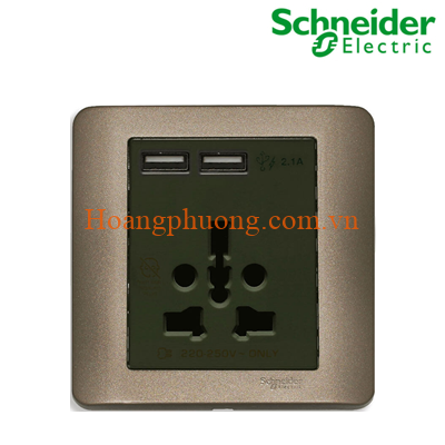 E8442616USB_SZ_G19-schneider-bo-o-cam-da-nang-va-sac-usb-doi-mau-dong_400x400 Ổ cắm đa năng và USB đôi E8442616USB_SZ_G19 Zencelo Schneider