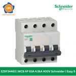 mcb-schneider-ez9f34463-4p-63a-4.5ka-400v