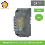 Rơ le đa năng 3 pha 3 dây 415VAC MG53BH GIC