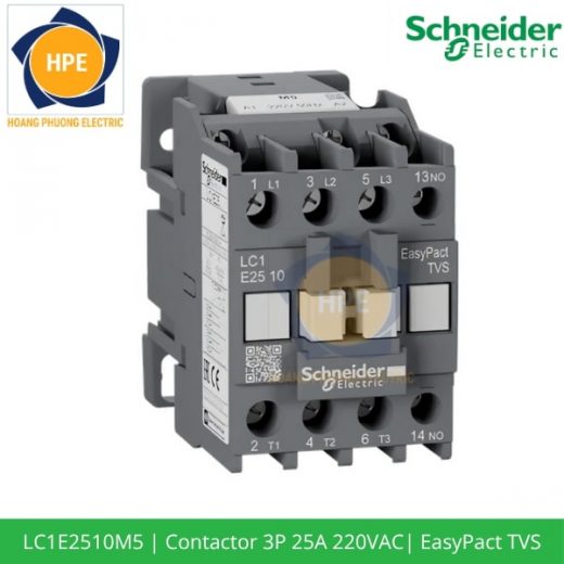 contactor-lc1e2510m5-3p-25a-220vac