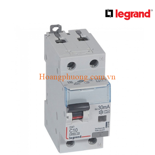 rcbo-legrand-dx3-6000-10ka-10a-1p+n-411048 RCBO Legrand DX3 6000-10kA 1P+N 10A 411048