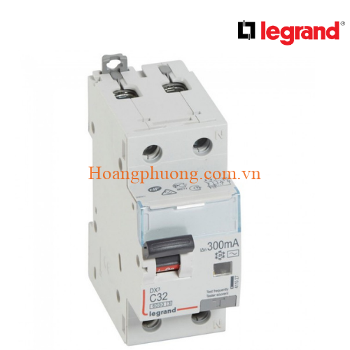 rcbo-legrand-dx3-6000-10ka-32a-1p+n-411027 RCBO Legrand DX3 6000-10kA 1P+N 32A 411027
