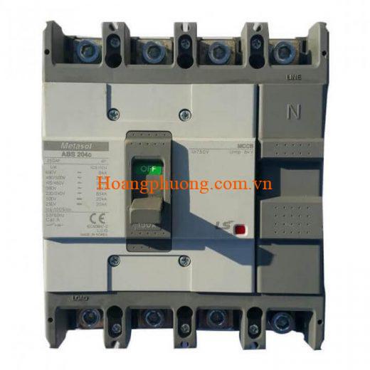 Aptomat LS MCCB ABS404c 4P 250A~400A 65kA