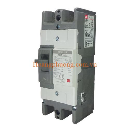 Aptomat LS MCCB ABS202c 2P 125A~250A 85kA