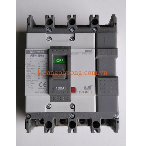 Aptomat LS MCCB ABN104c 4P 15A~100A 22kA