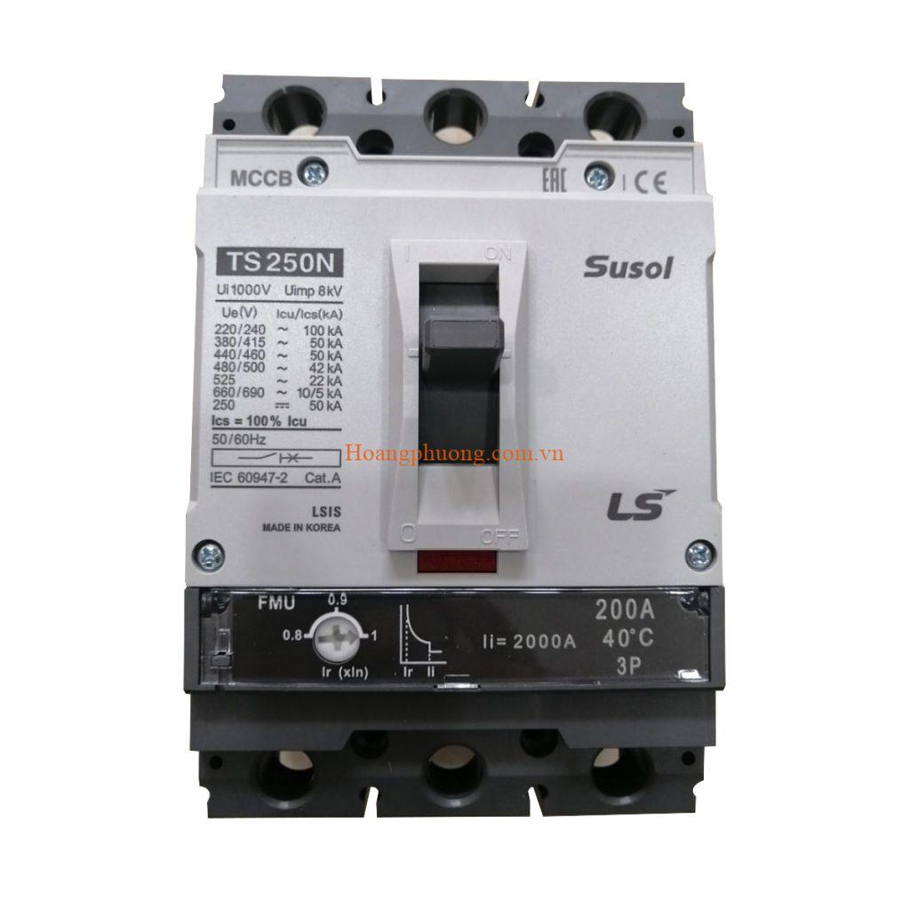 Aptomat LS MCCB TS400NATU 3P 400A 65kA