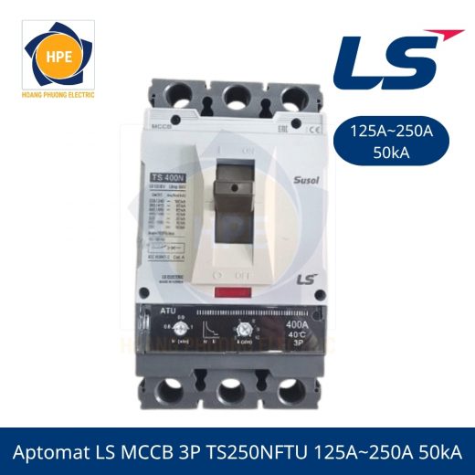 Aptomat LS MCCB 3P TS250NFTU 125A~250A 50kA