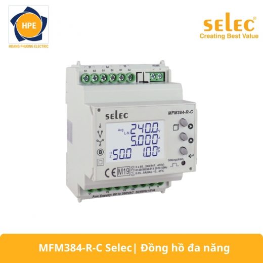 Đồng hồ đo điện đa năng MFM384-R-C Selec