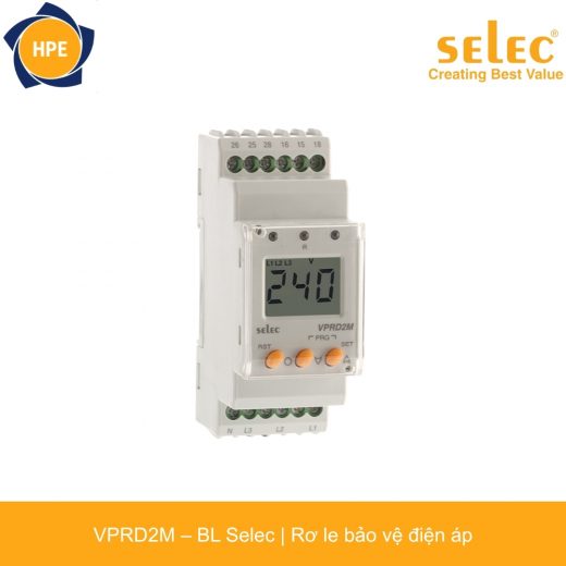 VPRD2M - BL Selec là Rơ le bảo vệ điện áp