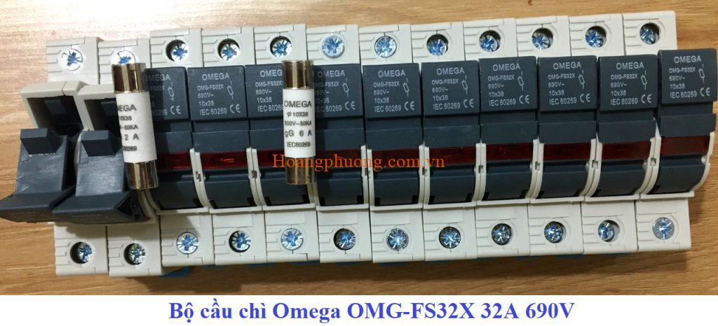 Cầu chì ngắt mạch Omega OMG-FS32X 32A 690V