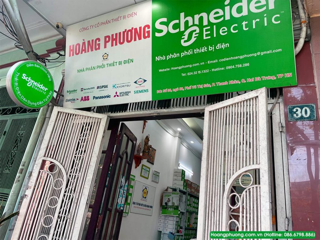 Đại lý thiết bị điện schneider tại hà nội