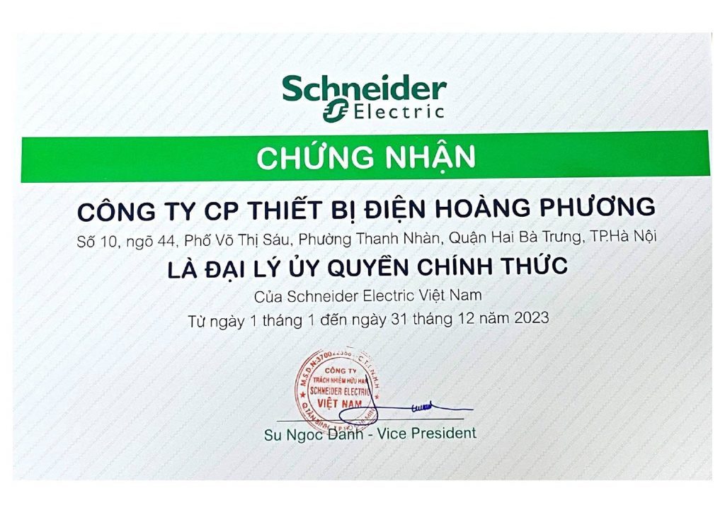 Đại lý thiết bị điện schneider tại HCM