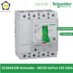 MCCB Gopact G25B4A200 Schneider