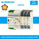 ASKQ1-63A/3P/CK - Chuyển nguồn tự động ATS 3P 63A