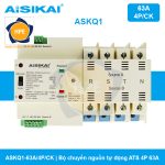 ASKQ1-63A/3P/CK - Chuyển nguồn tự động ATS 4P 63A