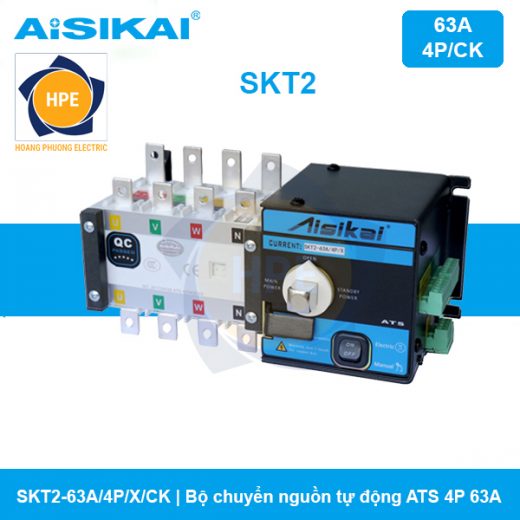 SKT2-63A/4P/X/CK - Chuyển nguồn tự động ATS 4P 63A