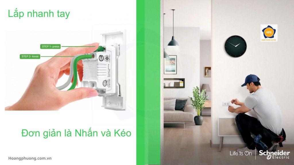 Công tắc ổ cắm AvatarOn A Schneider