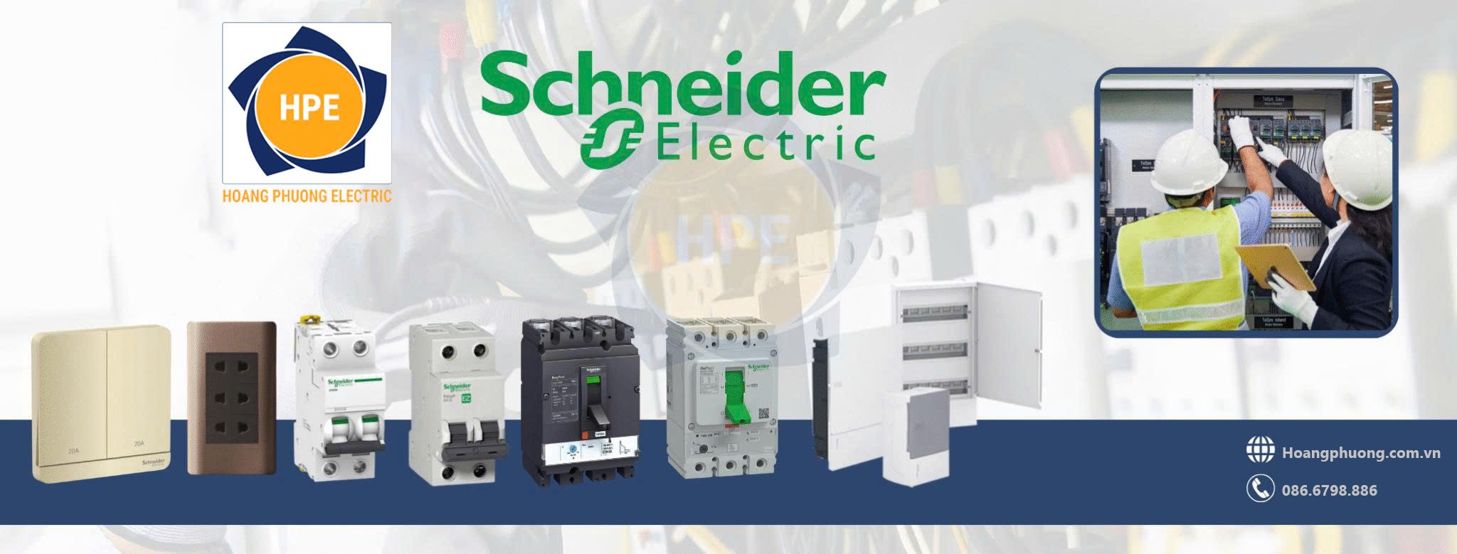Thiết bị điện Schneider chính hãng – Giải pháp an toàn, bền bỉ