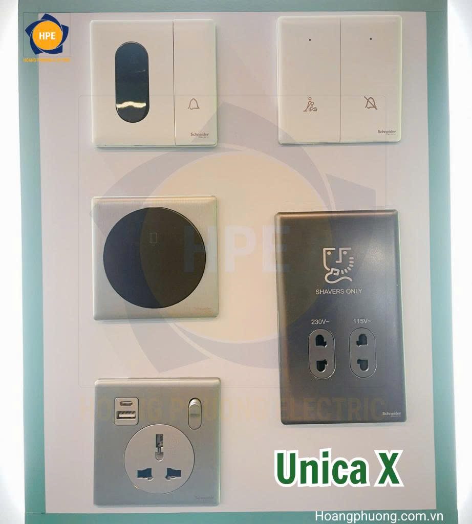Công tắc ổ cắm Unica X Schneider – Thiết kế sang trọng, chất liệu cao cấp, tính năng thông minh, an toàn tuyệt đối. Giải pháp hoàn hảo cho biệt thự, căn hộ hạng sang, khách sạn và văn phòng cao cấp.