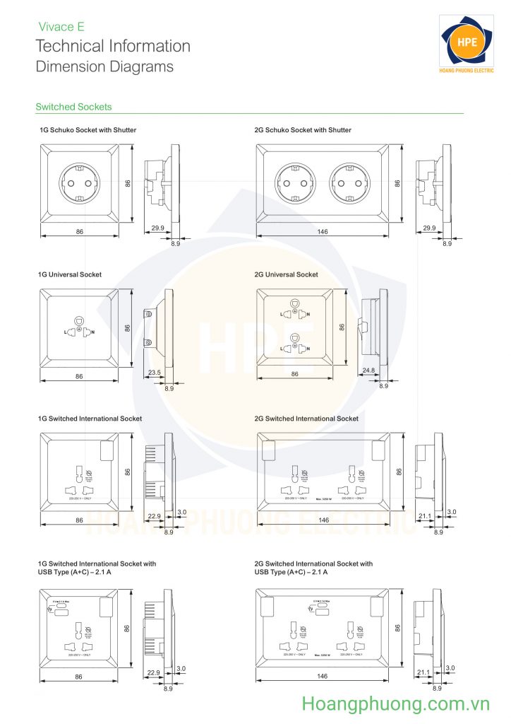 Công tắc ổ cắm Vivace E Schneider chính là sự lựa chọn tối ưu cho những ai mong muốn kết hợp thẩm mỹ – an toàn – tiện nghi trong cùng một sản phẩm. 