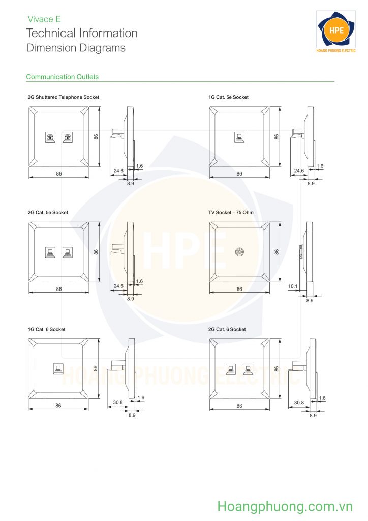 Công tắc ổ cắm Vivace E Schneider chính là sự lựa chọn tối ưu cho những ai mong muốn kết hợp thẩm mỹ – an toàn – tiện nghi trong cùng một sản phẩm. 