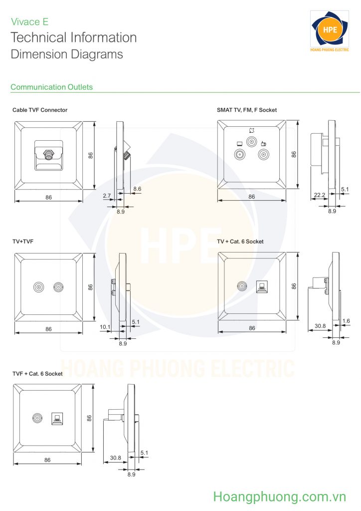 Công tắc ổ cắm Vivace E Schneider chính là sự lựa chọn tối ưu cho những ai mong muốn kết hợp thẩm mỹ – an toàn – tiện nghi trong cùng một sản phẩm. 