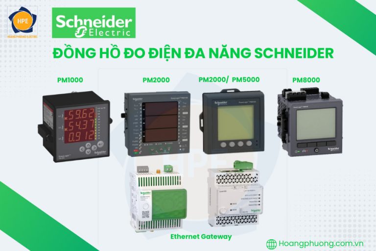 Đồng hồ đo điện Schneider – Giải pháp giám sát năng lượng thông minh