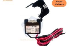 Hình ảnh biến dòng kẹp hở SCT36 800/5A iLEC, thiết kế Ø36mm, cấp chính xác Class 1.0.