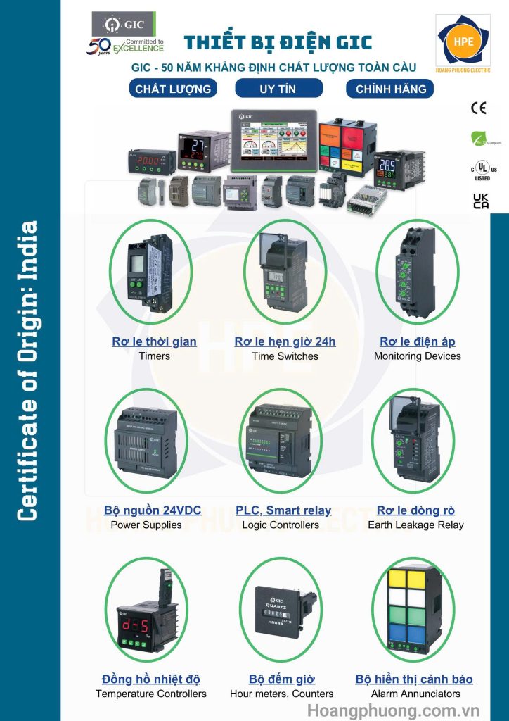 Thiết bị điện GIC India