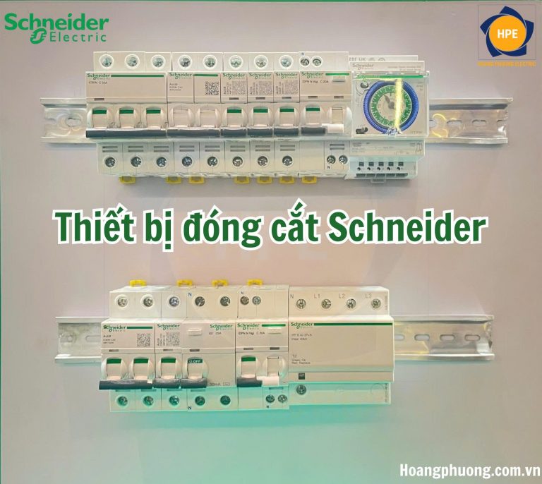 Thiết bị đóng cắt Schneider chính hãng – An toàn & tin cậy cho mọi công trình