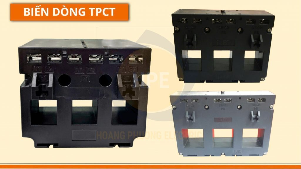 Biến dòng hộp đúc 3 pha TPCT-103-50/5A iLEC dùng cho đo lường điện năng, cấp chính xác Class 3.