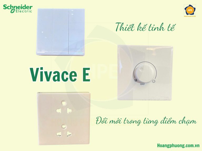 Tìm hiểu chi tiết về Công tắc ổ cắm Vivace E Schneider