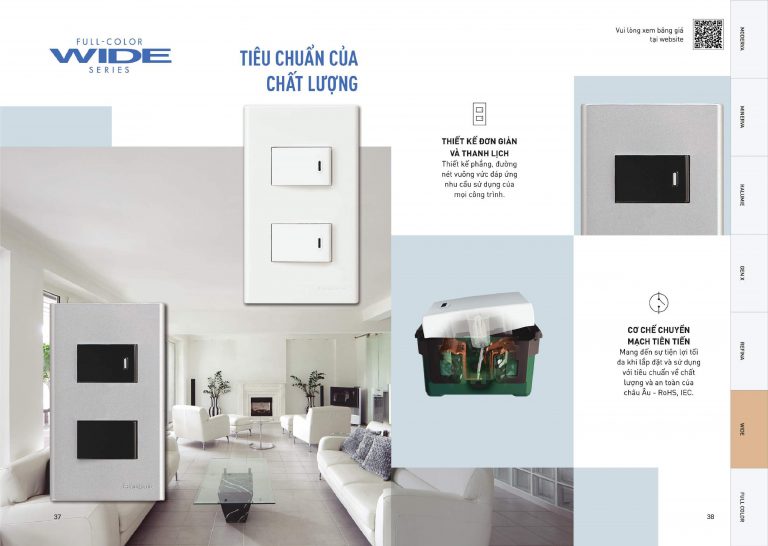 Tìm hiểu chi tiết về các dòng công tắc ổ cắm Panasonic tại Việt Nam